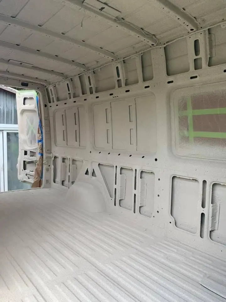 van spray inside