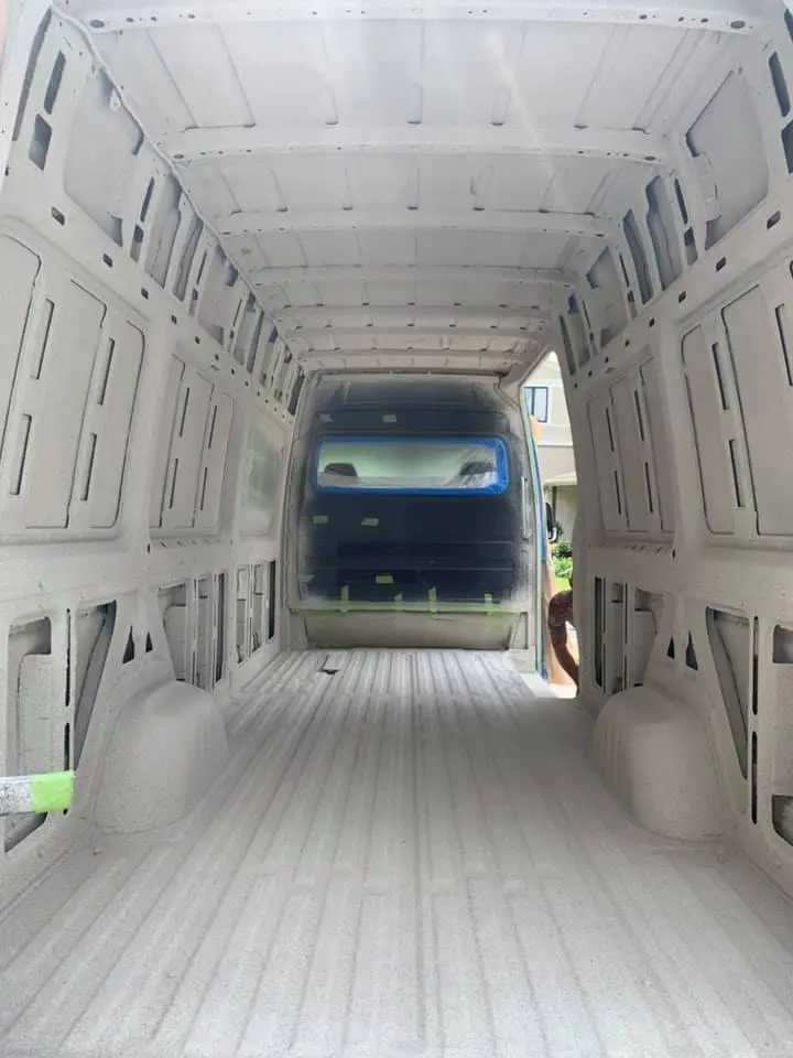 van spray